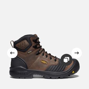 NWT KEEN utility 6” Portland Mens size 9EE Carbon Toe Work Boots